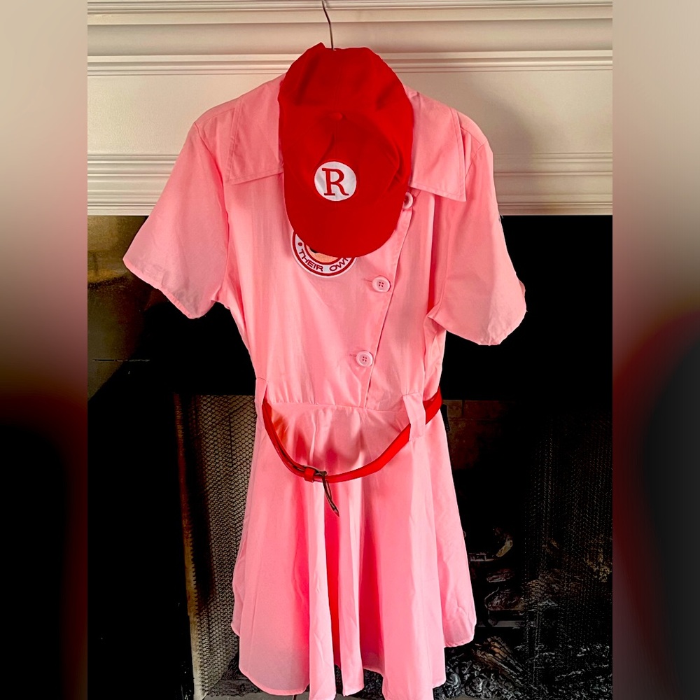 Costume from the Baseball movie; “A league of their own.”